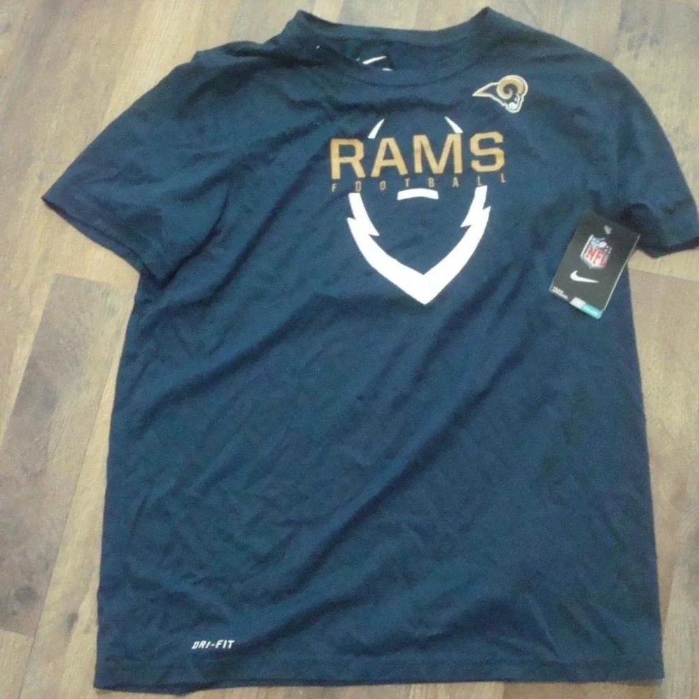 LOS ANGELES RAMS NIKE SHIRT YOUTH KIDS BOYS XL VINTAGE 00S Y2K‎ G2